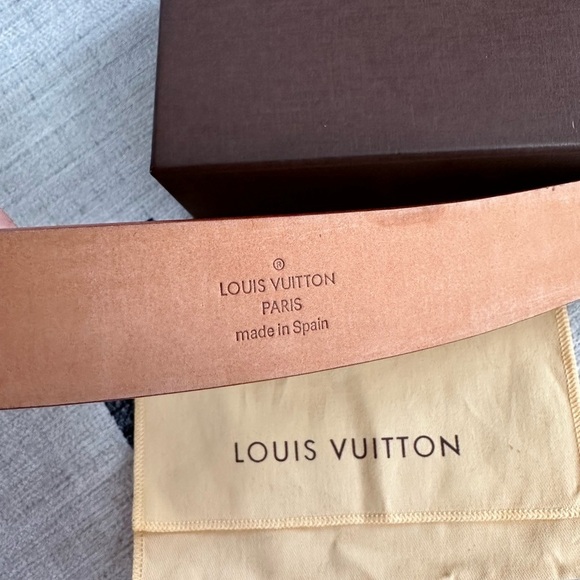 LOUIS VUITTON Multicolor Murakami Black Ceinture Care Belt 33.5""-37.4"" - Picture 7 of 10